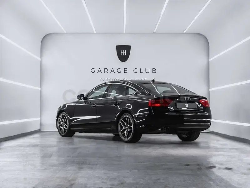 Usado Audi A5 Sportback 245 CV (180 kW) 2015 Negro Utilitario