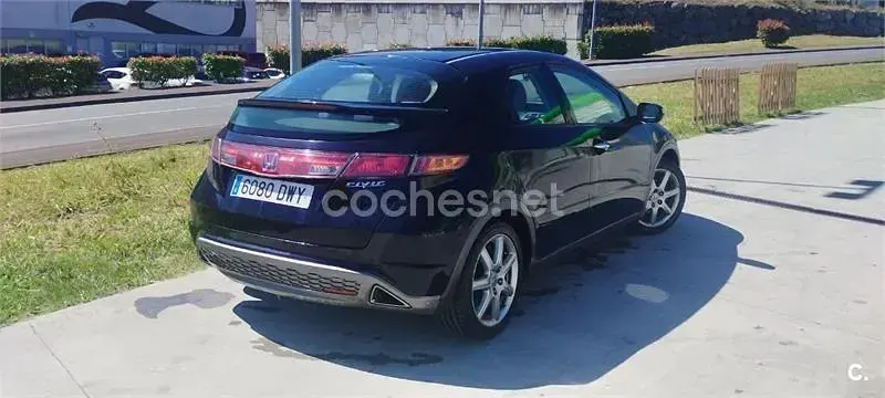 Usado Honda Civic Sport 140 CV (102 kW) 2006 Negro Berlina