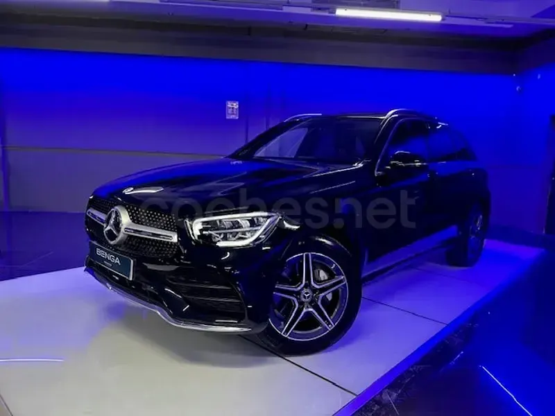 Usado Mercedes GLC200 197 CV (144 kW) 2021 Negro SUV
