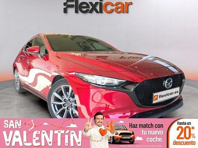 Rojo Usado 2021 Mazda 3 Berlina | 18.990 € (Buen precio) - Imagen 1/4