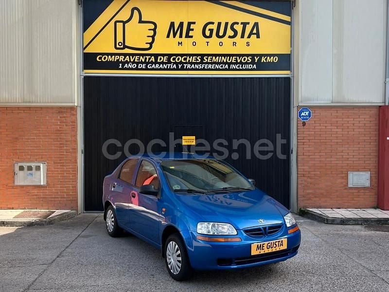 Usado Chevrolet Kalos SE 83 CV (61 kW) 2003 Azul Berlina
