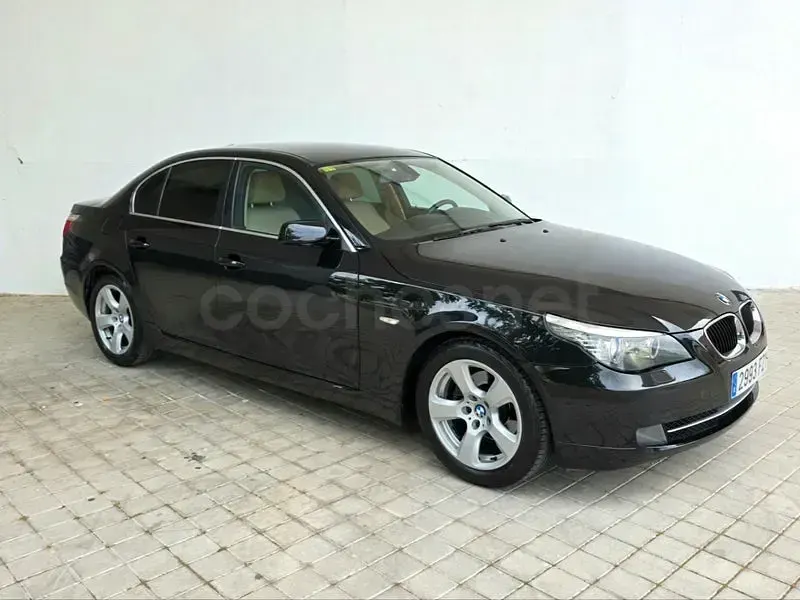Usado BMW 520 177 CV (130 kW) 2008 Azul Berlina