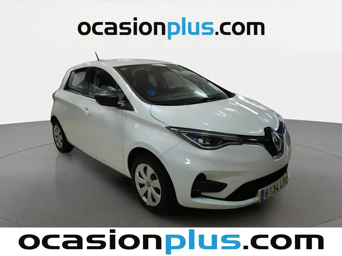 Usado Renault Zoe Life 80 kW (110 CV) 2021 Blanco Utilitario