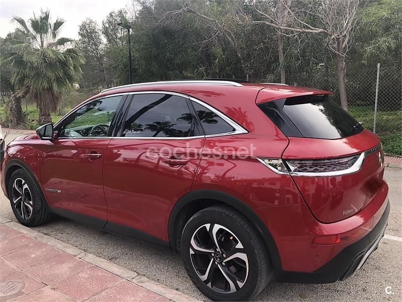 Usado DS Automobiles DS7 Crossback Performance 130 CV (95 kW) 2018 Granate SUV