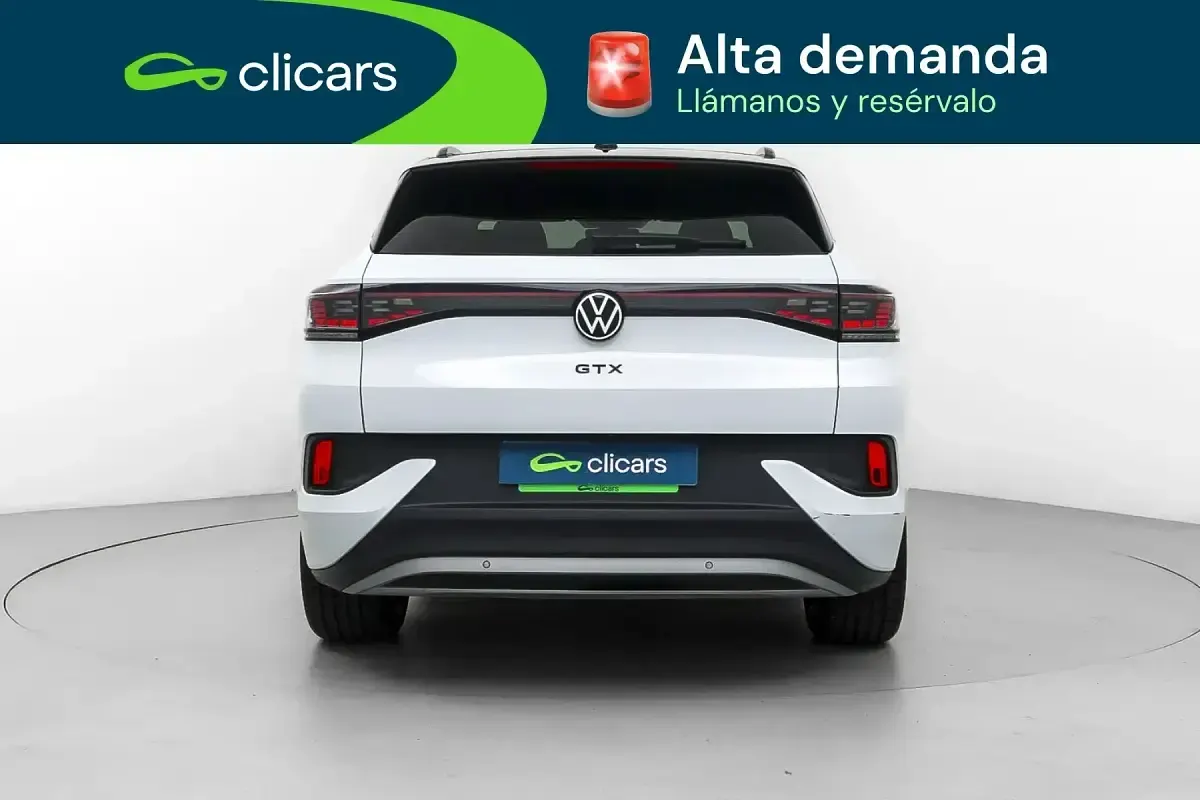 Usado VW ID.4 GTX 250 kW (340 CV) 2022 Blanco SUV