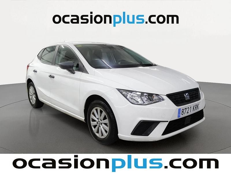 Usado Seat Ibiza Reference 95 CV (69 kW) 2018 Blanco Utilitario