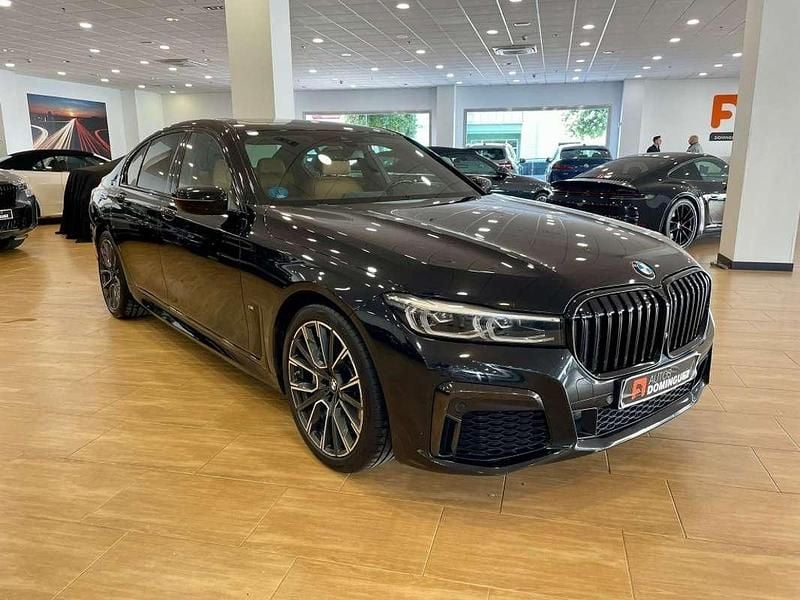 Usado BMW 745e 394 CV (289 kW) 2021 Negro Berlina