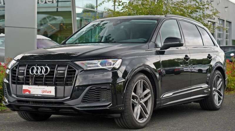 Negro Usado 2022 Audi Q7 S-Line SUV | 69.800 € - Imagen 1/4