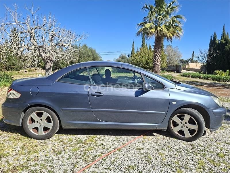 Usado Peugeot 307 CC 138 CV (101 kW) 2005 Gris / plata Descapotable