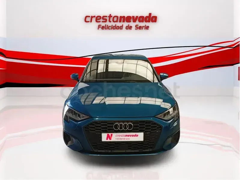 Usado Audi A3 Premium 110 CV (80 kW) 2022 Azul Berlina