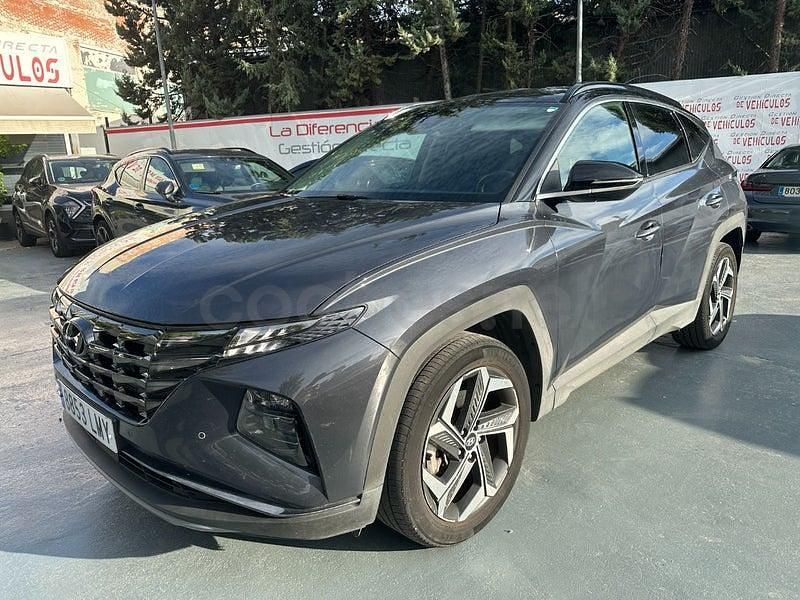 Gris / plata Usado 2021 Hyundai Tucson SUV | 23.790 € (Precio justo) - Imagen 1/4