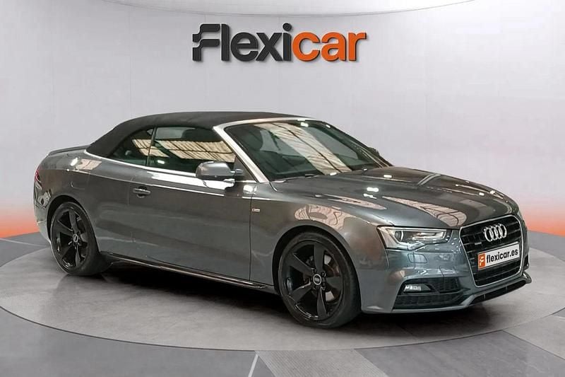 Gris Usado 2016 Audi A5 Cabriolet S-Line Descapotable | 18.250 € (Precio justo) - Imagen 1/4