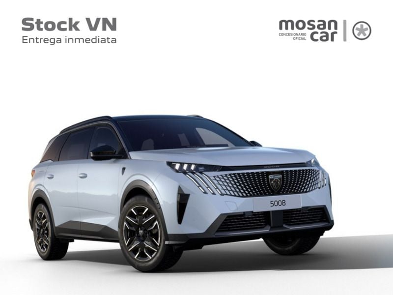 Blanco Nuevo 2025 Peugeot 5008 GT Monovolumen | 39.100 € - Imagen 1/4