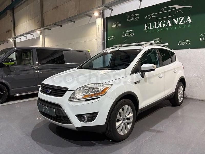 Usado Ford Kuga Titanium 136 CV (100 kW) 2009 Blanco SUV