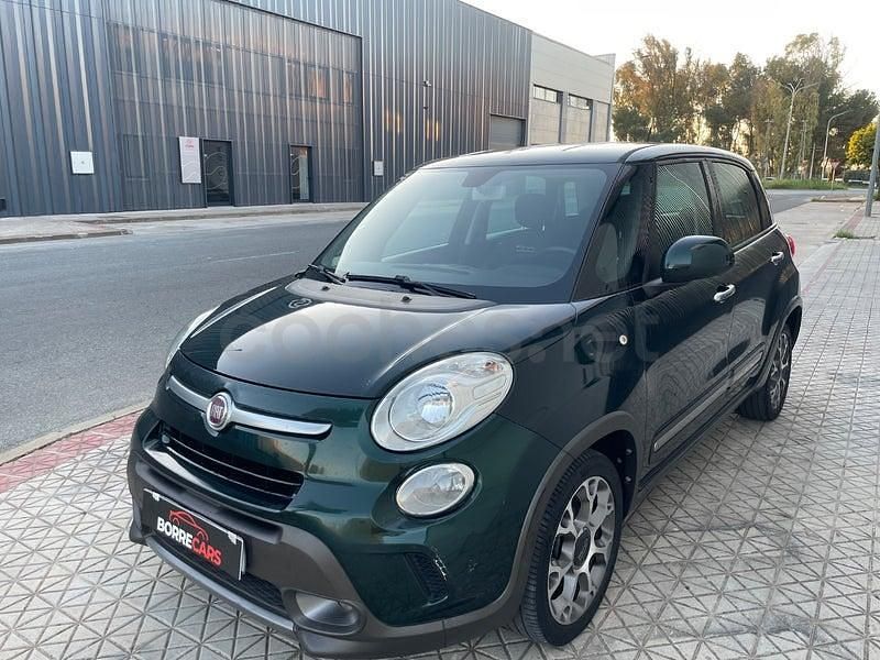 Usado Fiat 500L 95 CV (69 kW) 2013 Verde Monovolumen