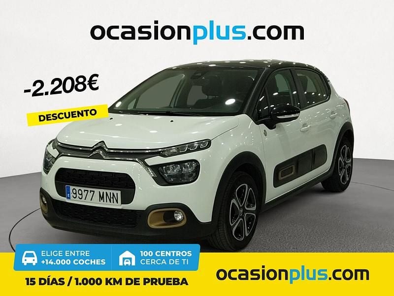 Blanco Usado 2024 Citroën C3 PureTech Utilitario | 12.300 € (Precio justo) - Imagen 1/4