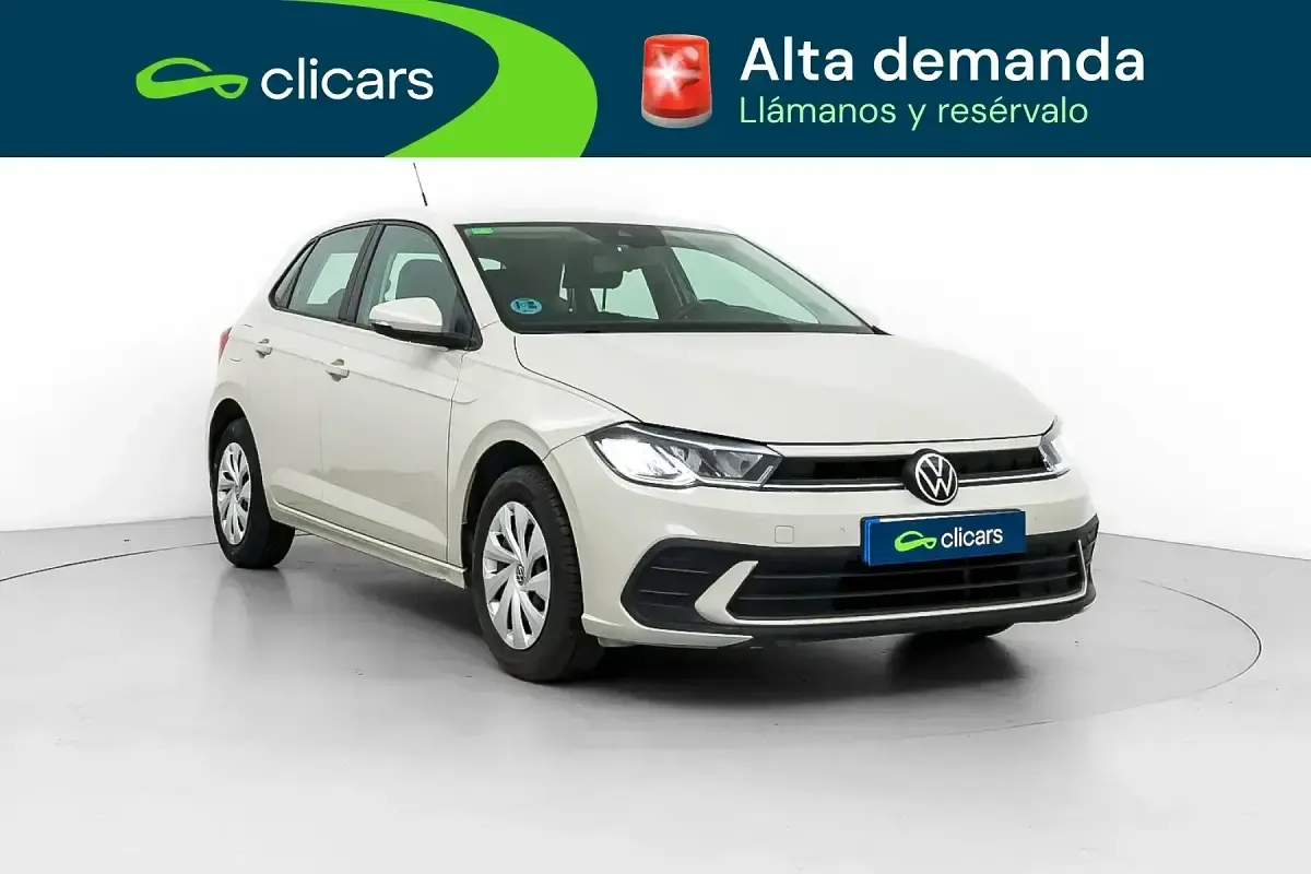 Usado VW Polo 95 CV (69 kW) 2021 Blanco Utilitario