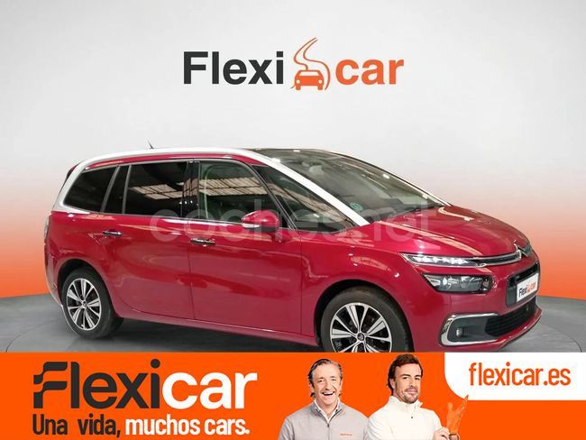 Granate Usado 2017 Citroën Grand C4 Picasso PureTech Monovolumen | 13.990 € (Precio justo) - Imagen 1/4