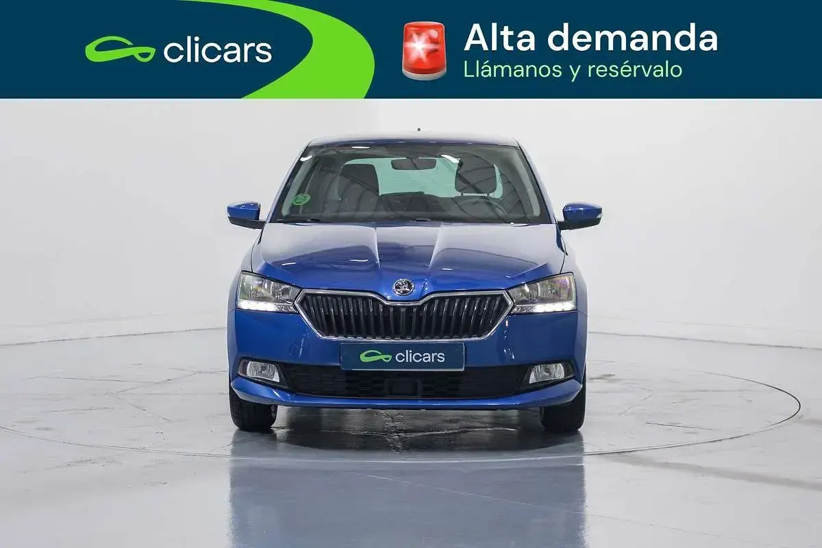 Usado Skoda Fabia Ambition 95 CV (69 kW) 2019 Azul Utilitario