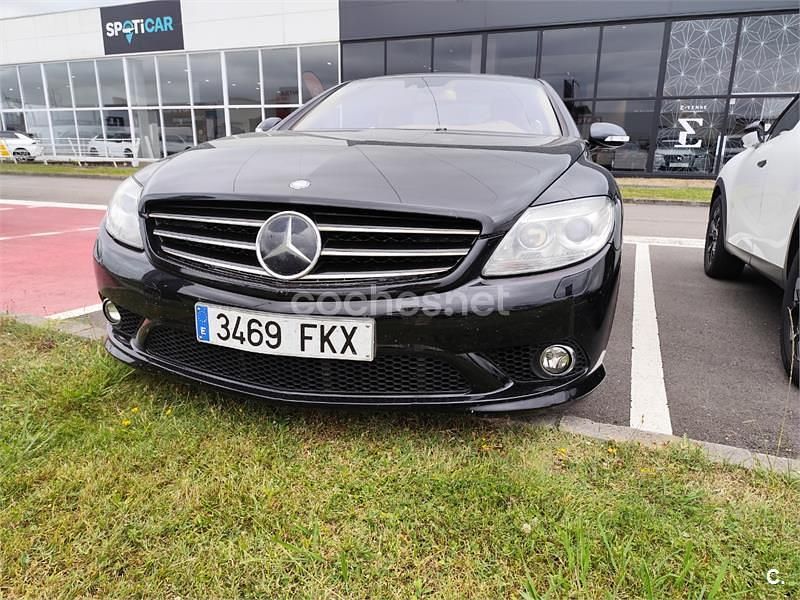 Negro Usado 2007 Mercedes CL500 Coupe | 19.900 € - Imagen 1/4