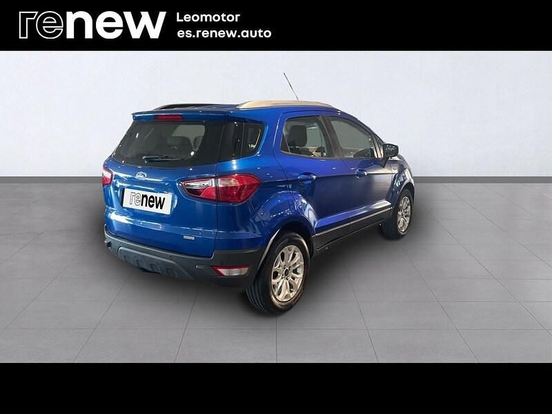 Usado Ford Ecosport Trend 125 CV (91 kW) 2017 Azul SUV