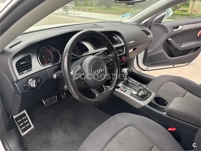 Usado Audi A5 Sportback Advanced 150 CV (110 kW) 2014 Blanco Utilitario