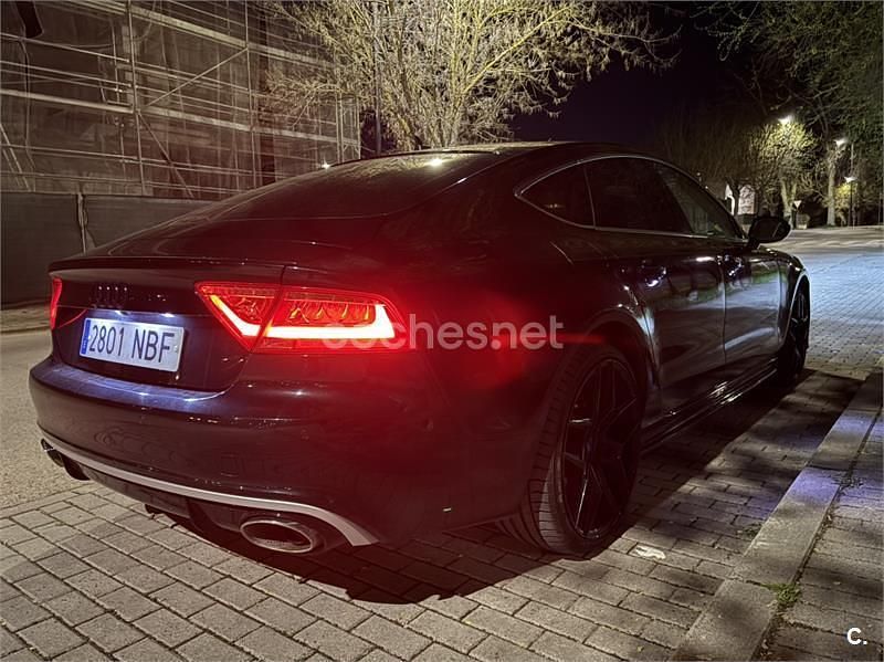 Usado Audi A7 Sportback 313 CV (230 kW) 2013 Negro Utilitario