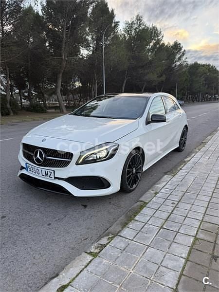 Usado Mercedes A200 AMG line 156 CV (114 kW) 2016 Blanco Berlina