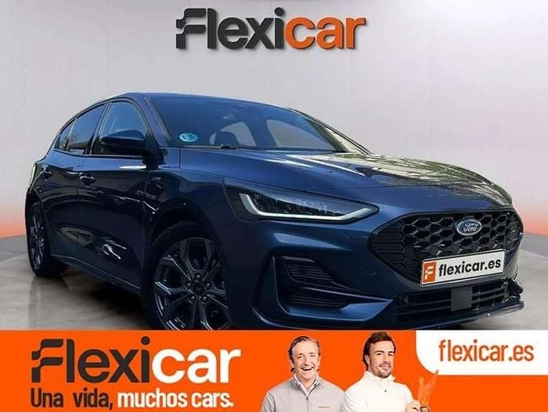 Azul Usado 2024 Ford Focus ST-Line Berlina | 21.490 € (Precio justo) - Imagen 1/4