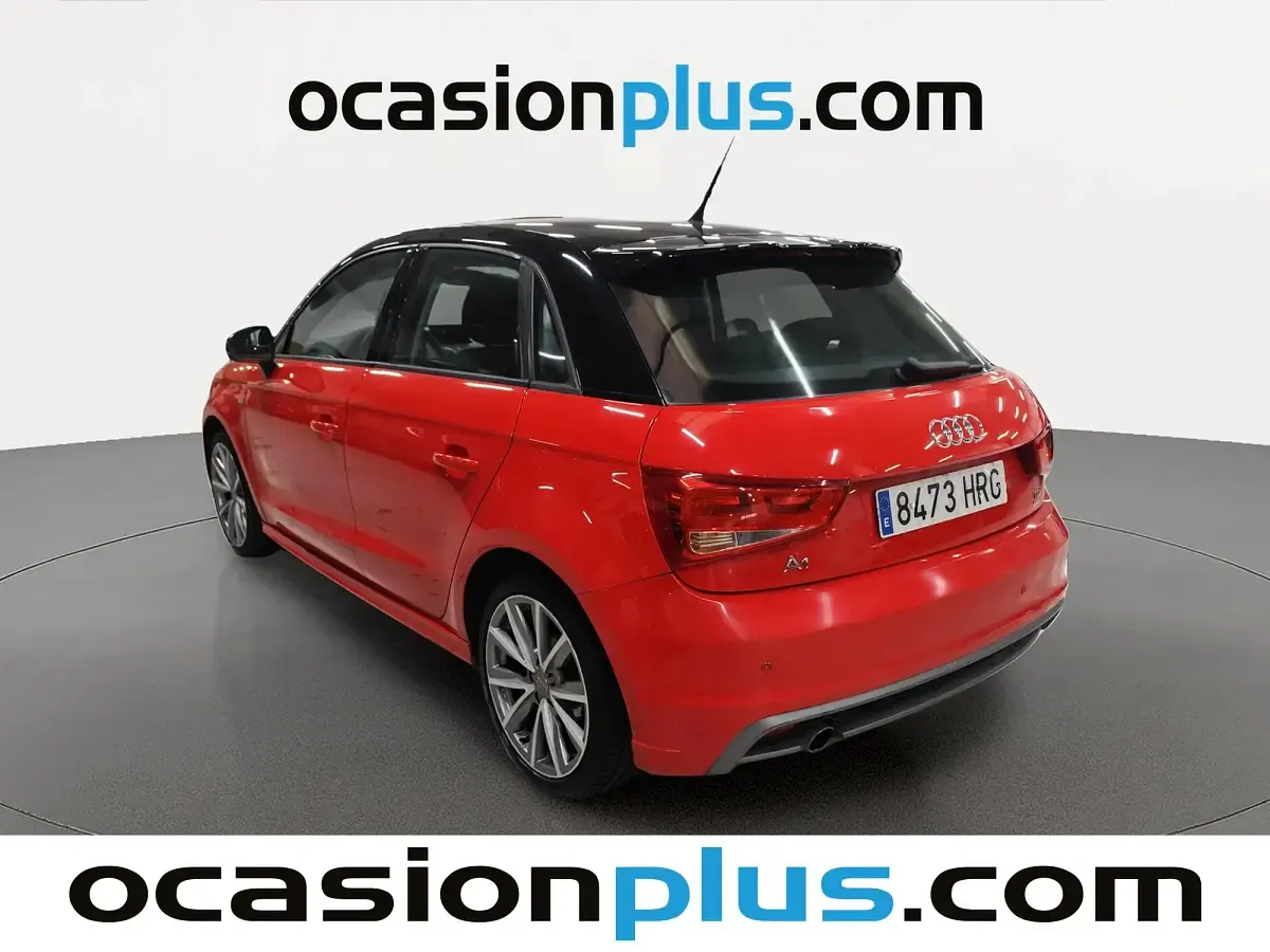 Używany Audi A1 Sportback S-Line 90 KM (66 kW) 2013 Czerwony Hatchback