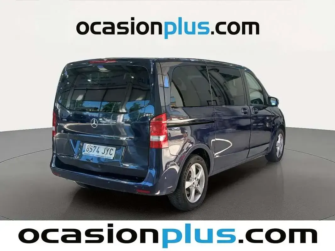 Usado Mercedes V200 136 CV (100 kW) 2017 Azul Monovolumen