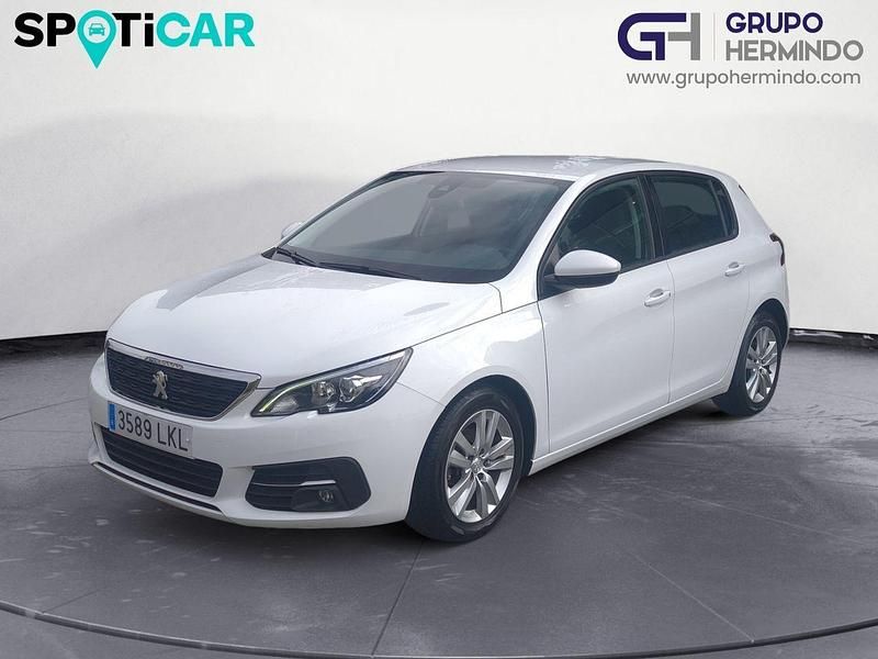 Blanco Usado 2020 Peugeot 308 Active Berlina | 9500 € (Buen precio) - Imagen 1/4