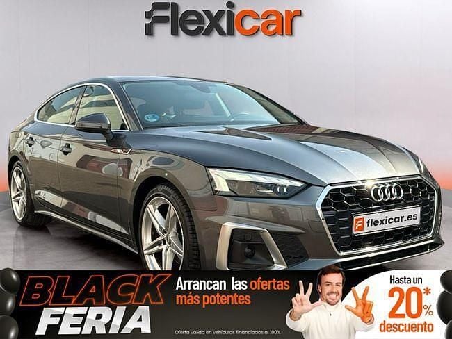 Gris Usado 2021 Audi A5 Sportback S-Line Utilitario | 29.490 € (Buen precio) - Imagen 1/4