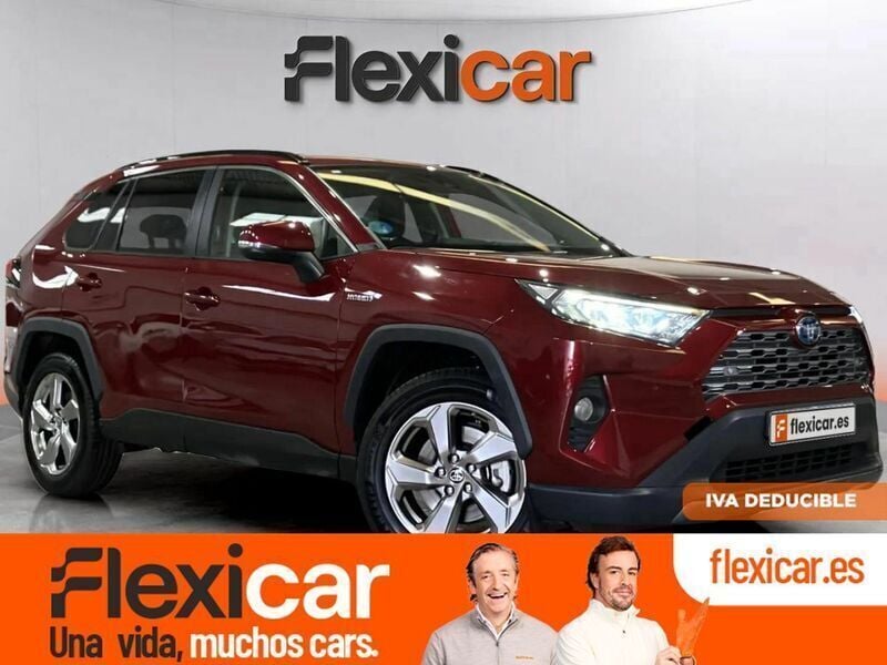 Rojo Usado 2021 Toyota RAV4 Hybrid Advance SUV | 28.790 € (Precio justo) - Imagen 1/4