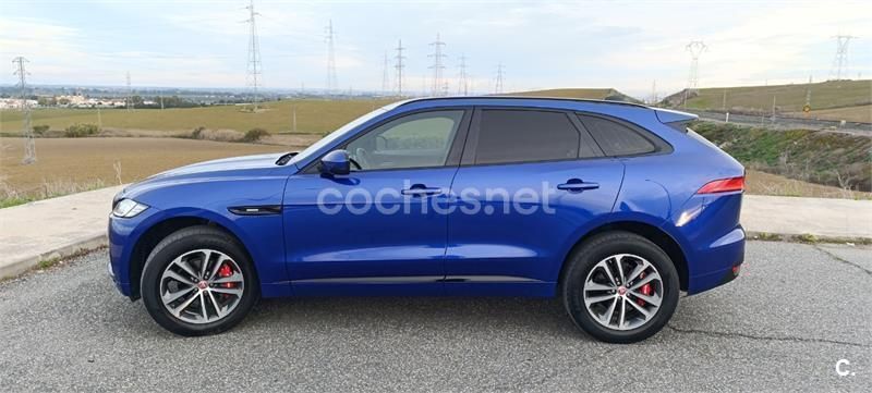 Usado Jaguar F-Pace R-Sport 180 CV (132 kW) 2020 Azul SUV
