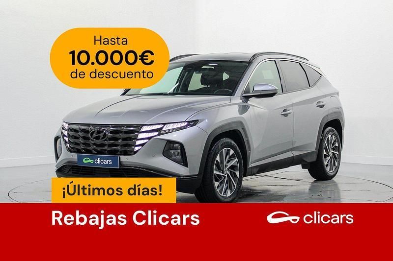 Gris Usado 2021 Hyundai Tucson SUV | 19.990 € (Un poco caro) - Imagen 1/4
