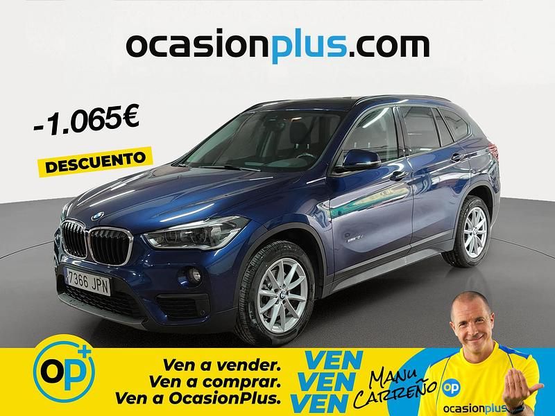Usado BMW X1 150 CV (110 kW) 2016 Azul SUV