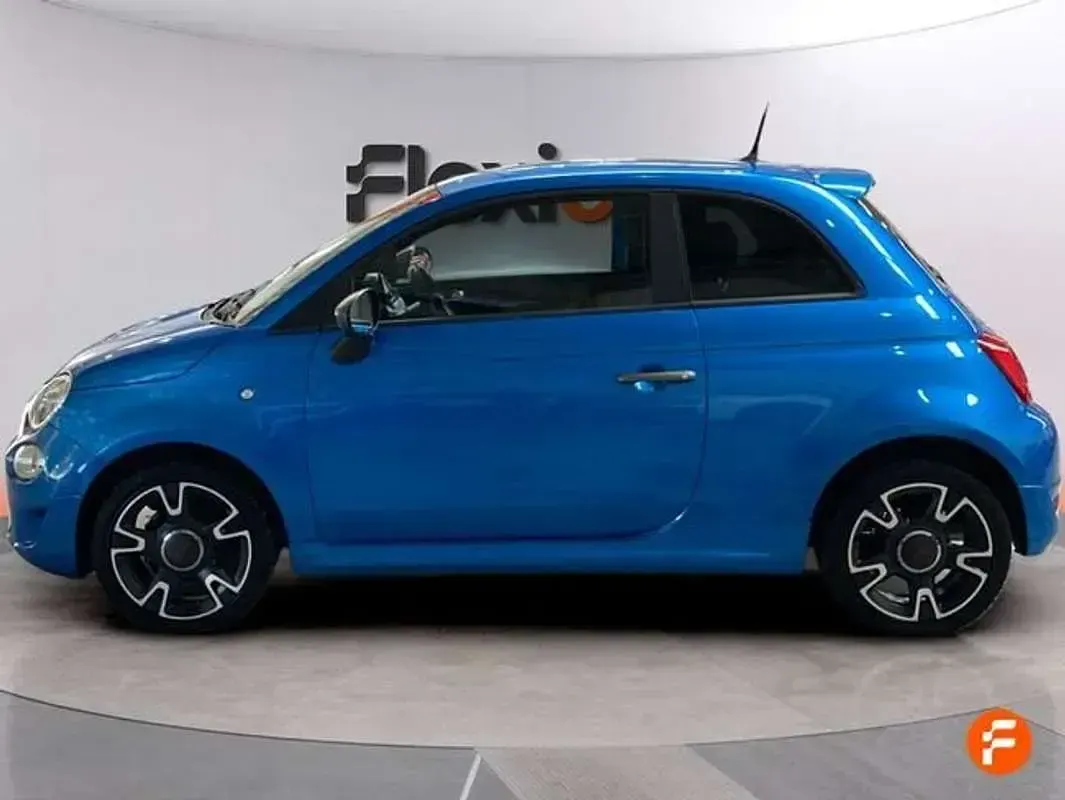 Usado Fiat 500 69 HP (50 kW) 2018 Azul Citadino