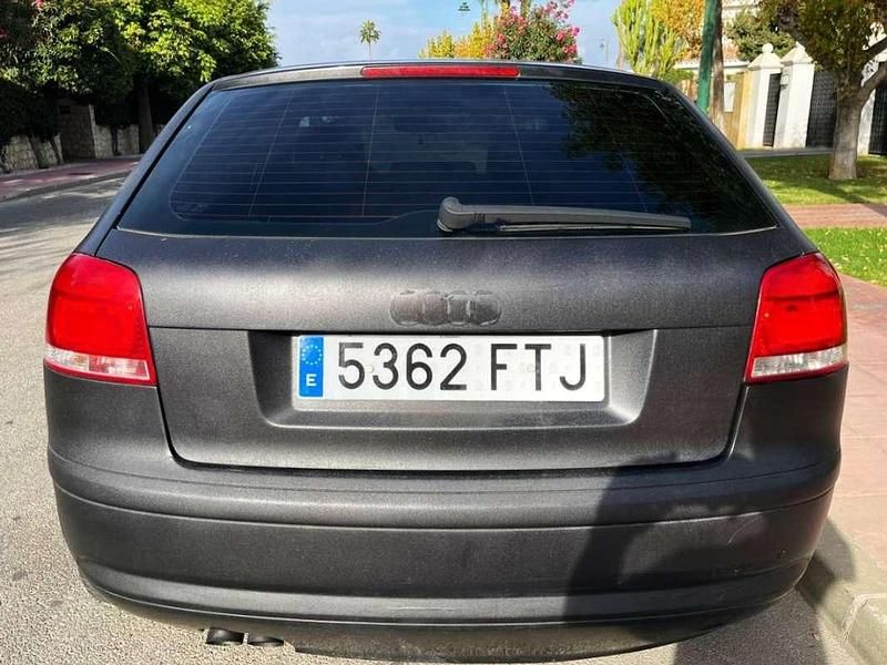 Usado Audi A3 140 CV (102 kW) 2007 Negro Berlina
