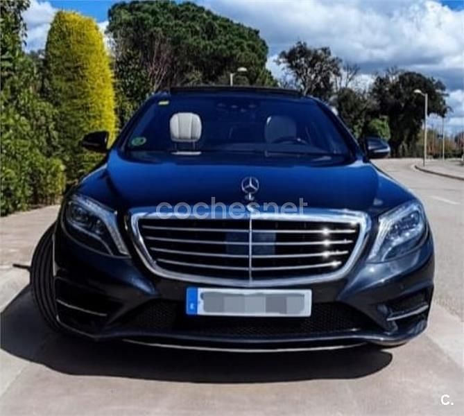 Negro Usado 2014 Mercedes S500 Berlina | 38.800 € (Un poco caro) - Imagen 1/4