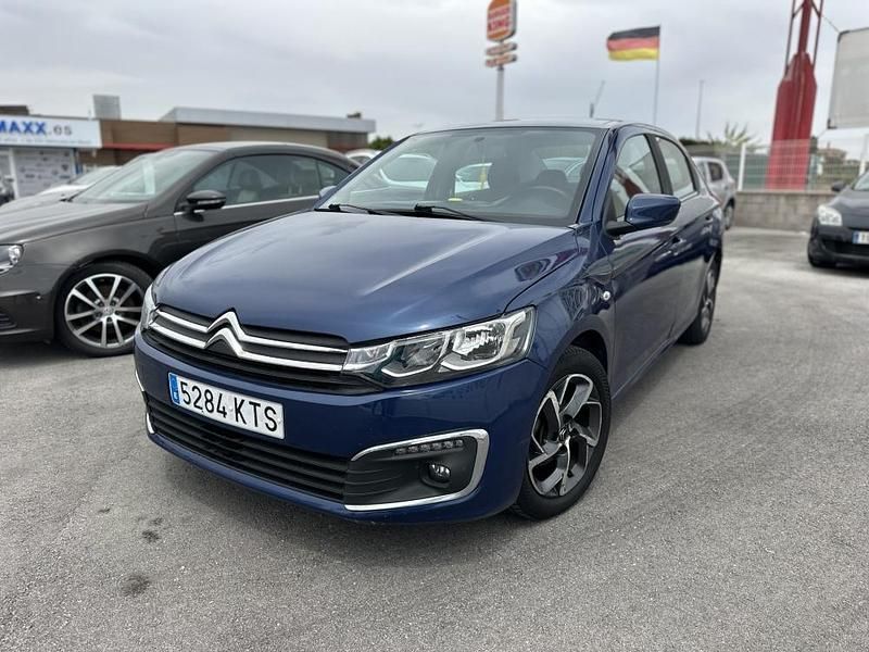 Usado Citroën C-Elysee I PureTech 82 CV (60 kW) 2019 Azul metalico Berlina