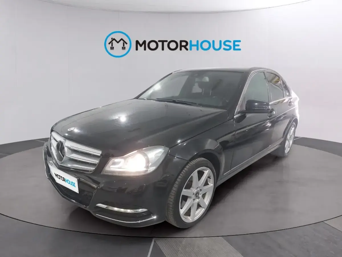Usado Mercedes C350 Avantgarde 265 CV (194 kW) 2013 Negro Berlina