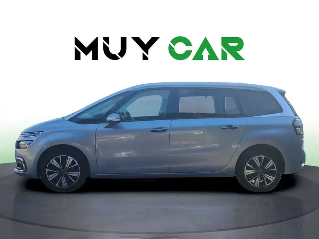 Käytetty Citroën Grand C4 Picasso Live 120 HP (88 kW) 2017 Harmaa Tila-auto