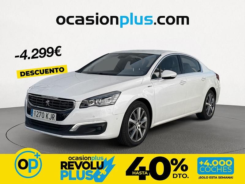 Usado Peugeot 508 GT-line 150 CV (110 kW) 2018 Blanco Berlina