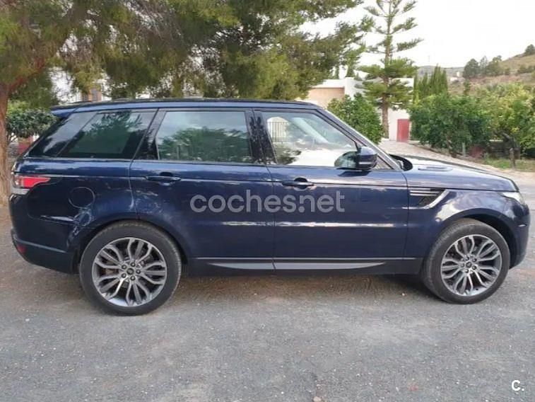 Azul Usado 2014 Land Rover Range Rover Sport SE SUV | 18.900 € (Precio justo) - Imagen 1/4