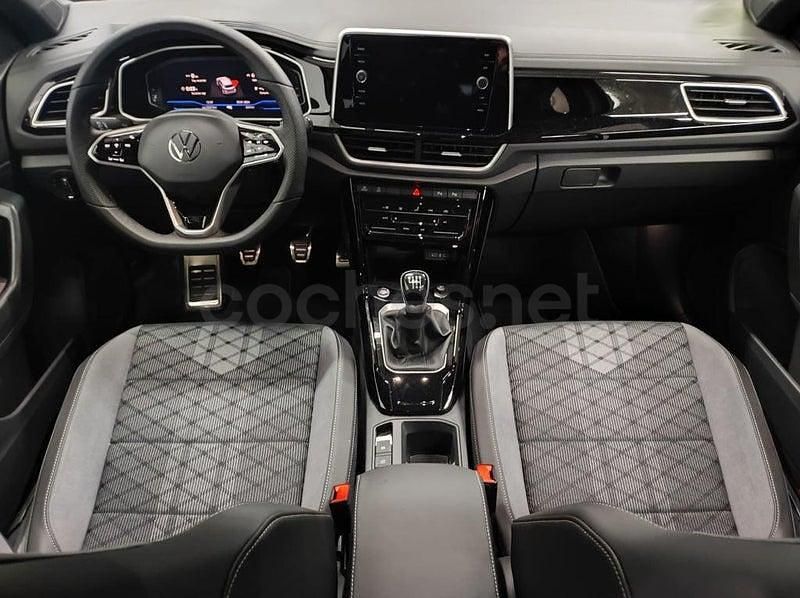 Usado VW T-Roc R-line 150 CV (110 kW) 2022 Negro SUV