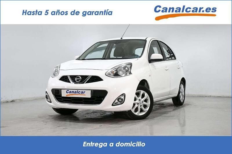 Blanco Usado 2015 Nissan Micra Acenta Utilitario | 6371 € (Buen precio) - Imagen 1/4