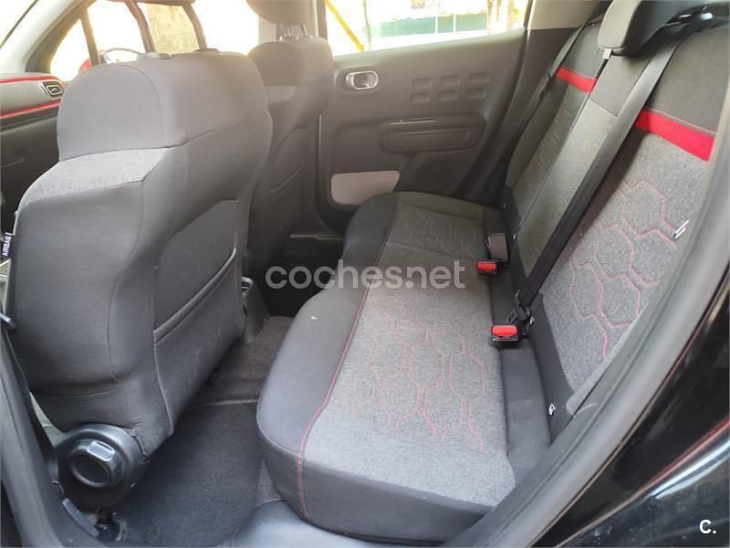 Negro Usado 2018 Citroën C3 PureTech Berlina | 6990 € (Super precio) - Imagen 1/4