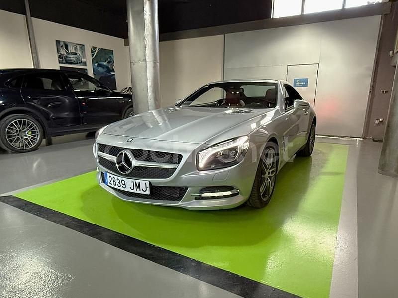Gris / plata Usado 2016 Mercedes SL400 Descapotable | 51.800 € - Imagen 1/4