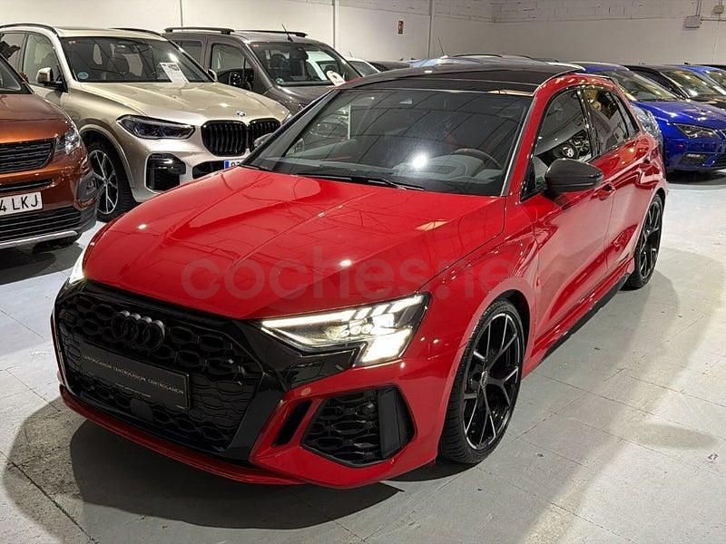 Usado Audi RS3 400 CV (294 kW) 2022 Rojo Berlina